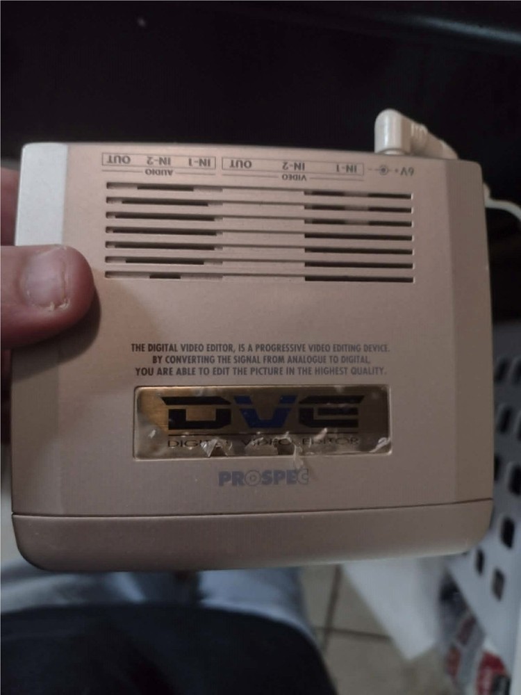 PROSPEC Digital Video Editor Silver Model DVE 773