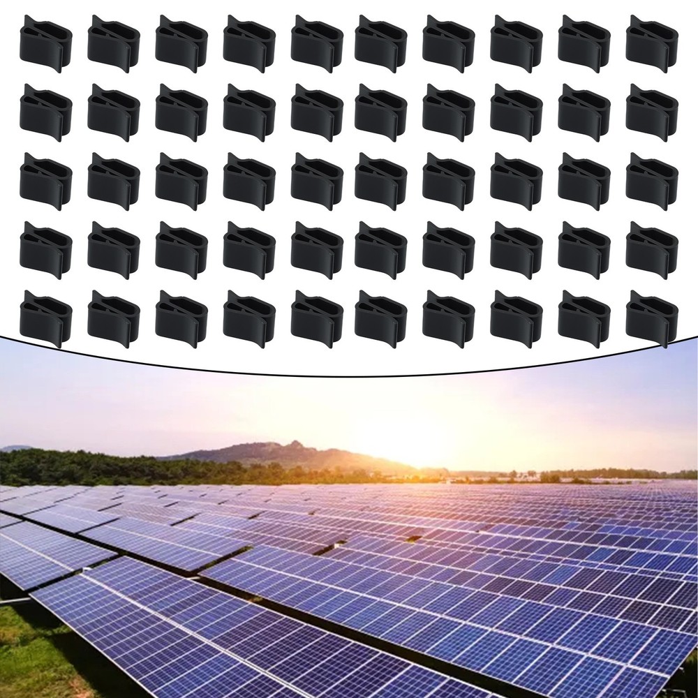 Solar Panel Clip Cable Mount Outdoor Plastic Temperature Resistant Waterproof