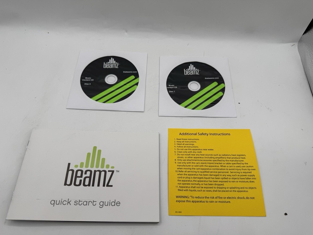 Beamz® Professional Interactive Music System Complete With Original Box