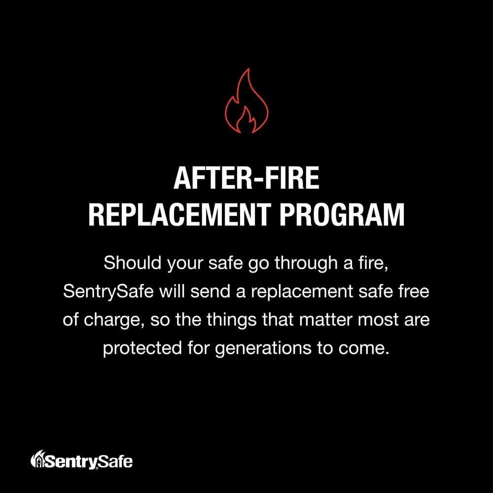 Fireproof Sentry Box Key Lock Important Document Money Safety Storage Chest Box