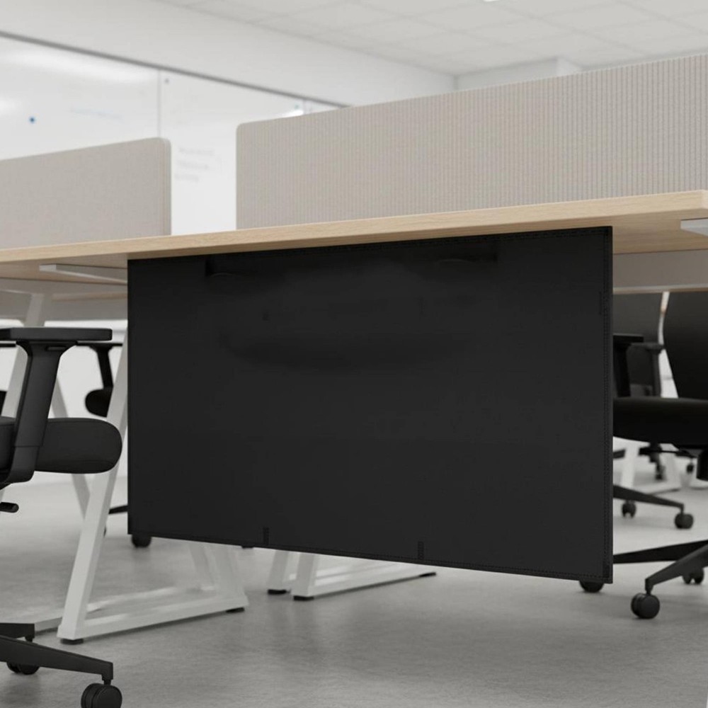 Desk Modesty Panel Wire Organizer Complimentary Installation Office Accessory