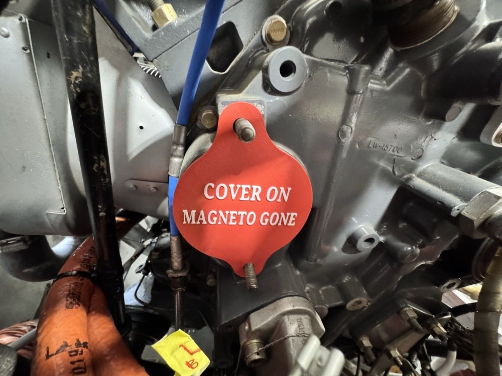 Aircraft Magneto Hole Covers