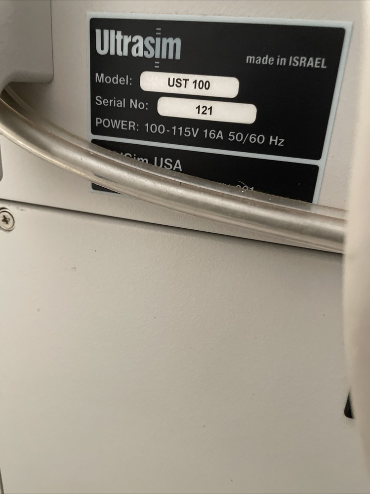 Medsim Diagnostic Ultrasound Machine-not Tested
