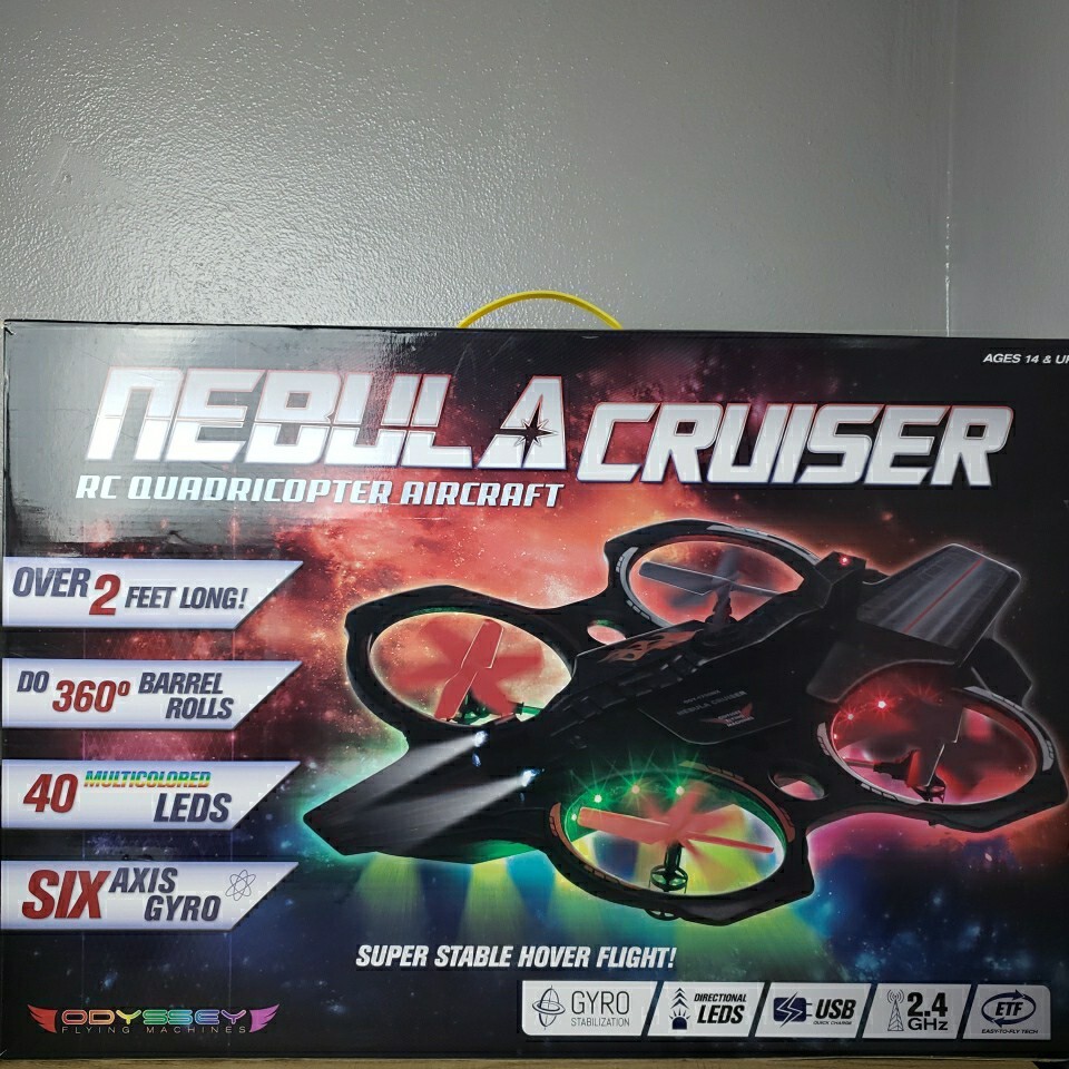 RC Nebula Cruiser Quadricopter Aircraft Stable Hover Flight *Read Description*