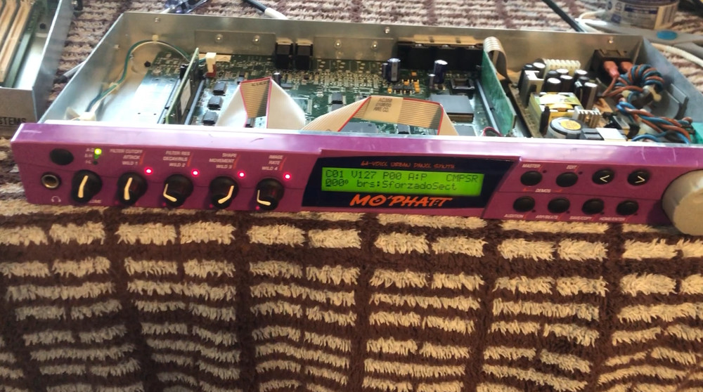 Main Board for E-MU Mo'Phatt Rack - Tested