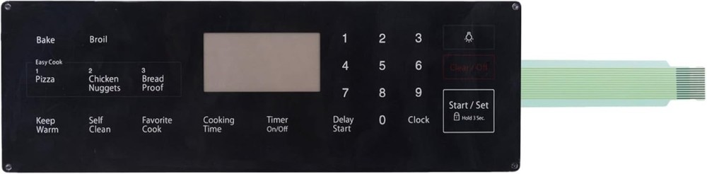 Samsung Oven Range Membrane Switch Touchpad Replacement - Durable & Reliable
