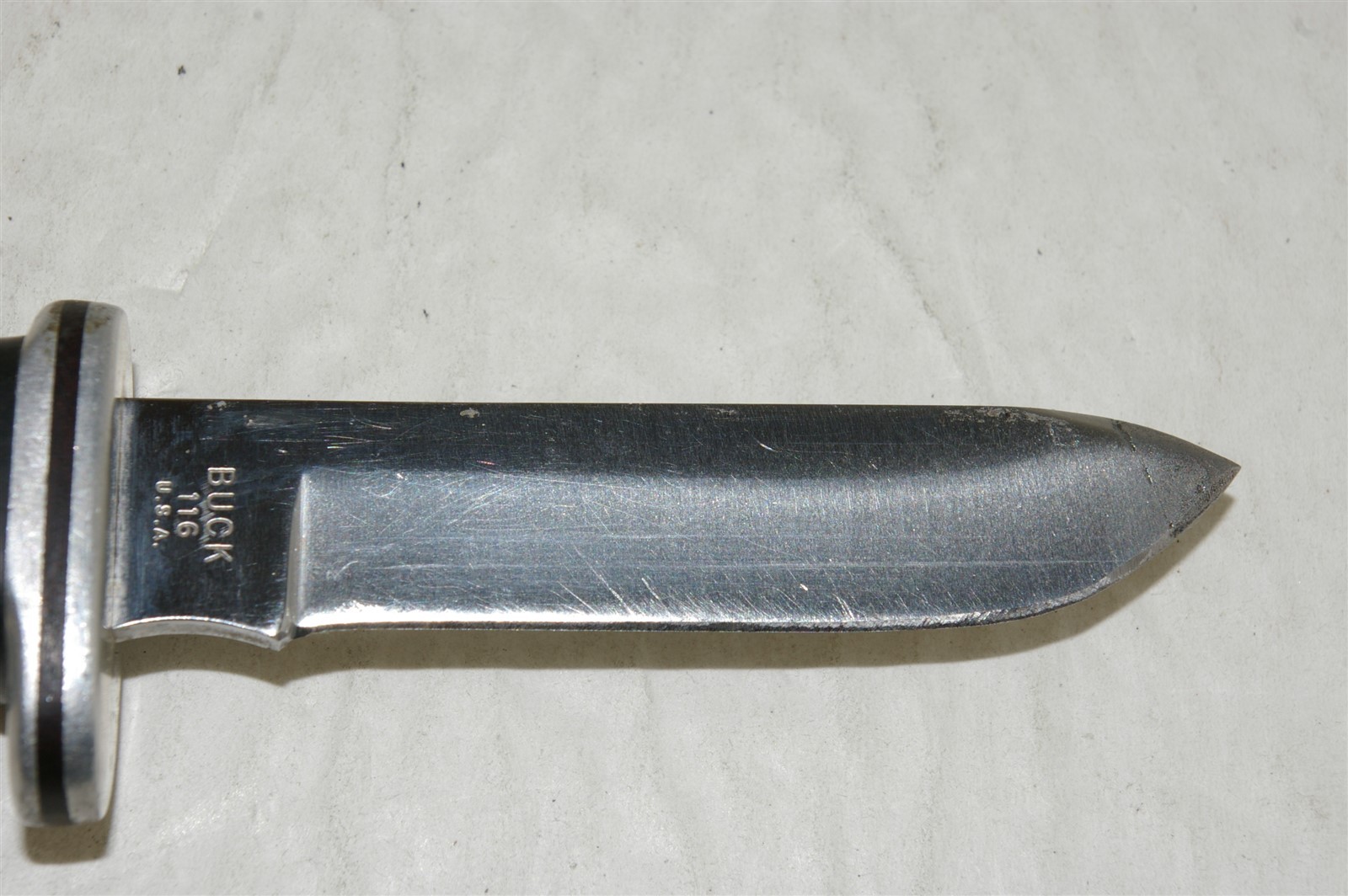 Buck 116 Caper Fixed Blade Knife Used USA Free Shipping