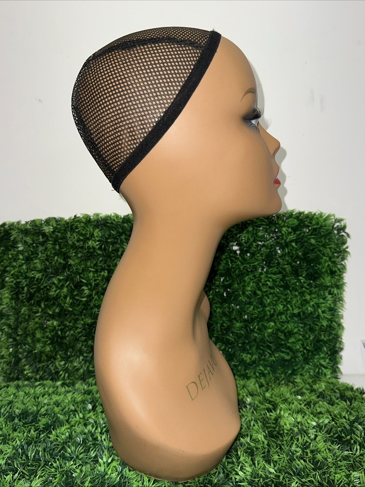 Realistic Plastic Female Mannequin Head , 18”