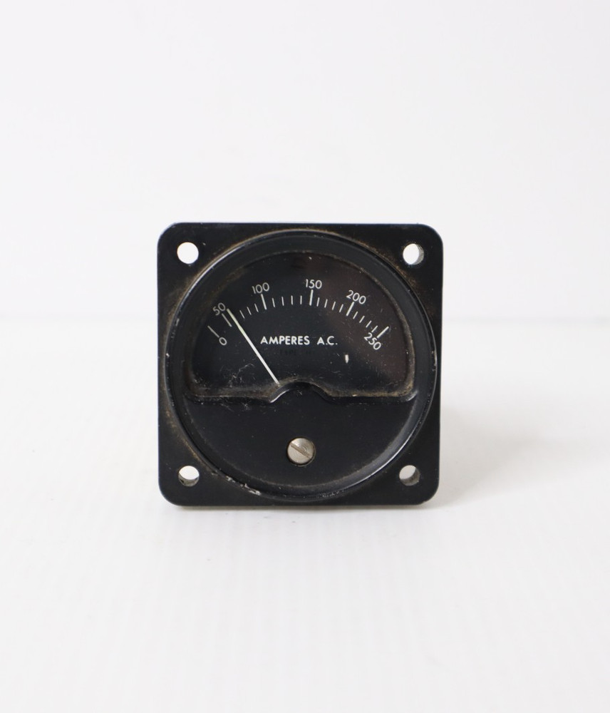 Amperes A.C. Meter Aircraft Indicator