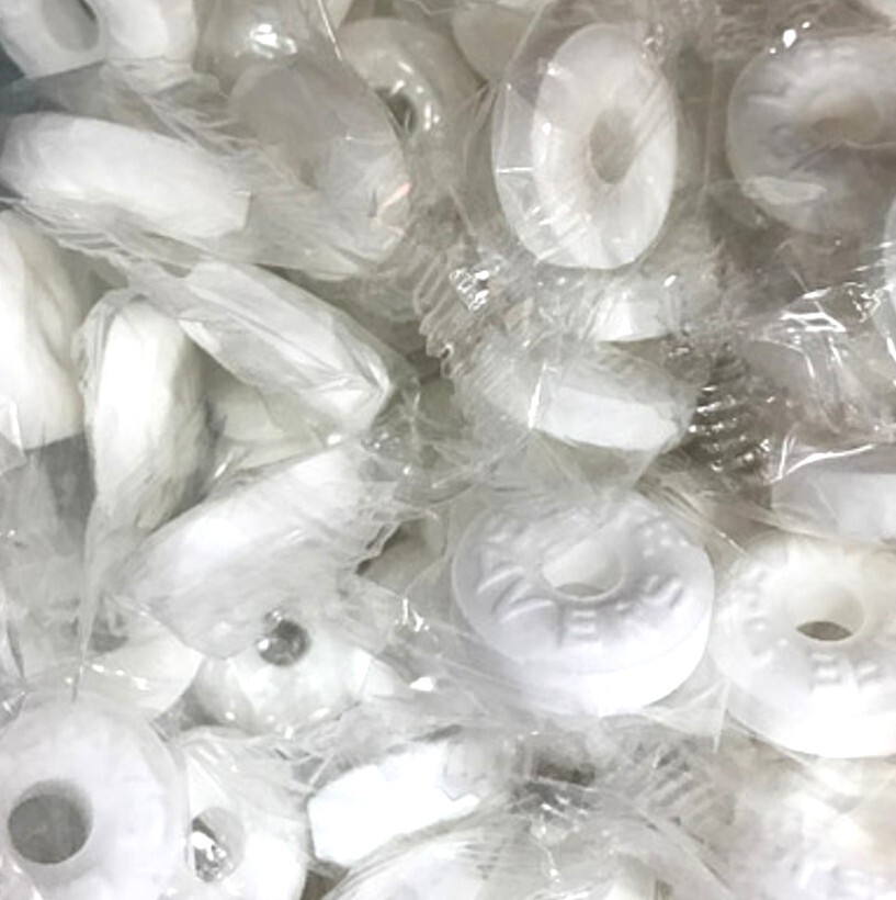 Wintergreen Mints Hard Candy 4 LBs Wrapped Mint Candies