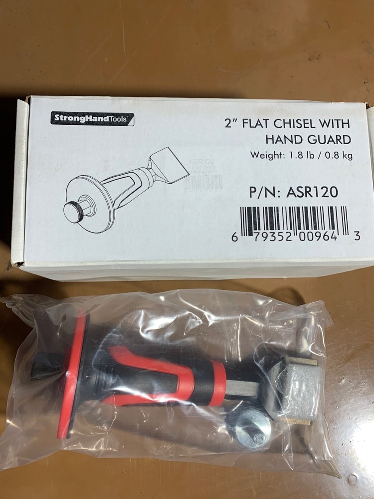 strong hand tools ASR120 2" Hand Chisel W/ Handguard