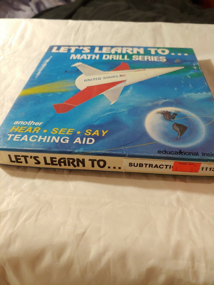 Let's Learn To Math Drill Series Another Here See Say Teaching Aid