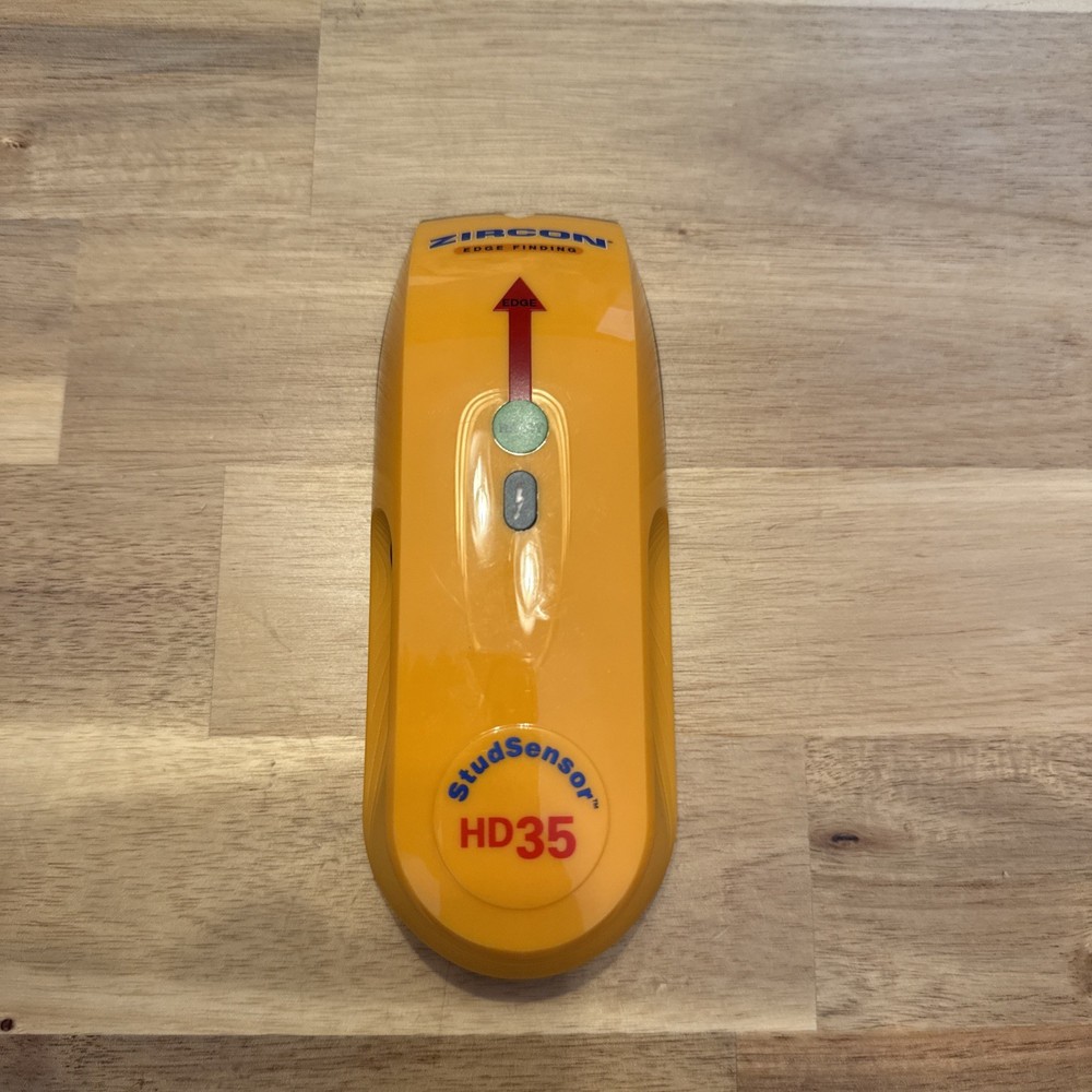 Zircon StudSensor HD35 Stud Finder 3/4" w/Wire Warning Detection Edge Finding