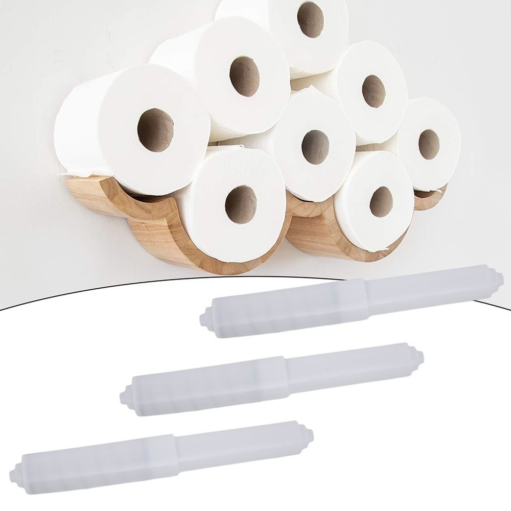 4PCS Roll Core Holder for Stylish Bathroom Organization and Convenience