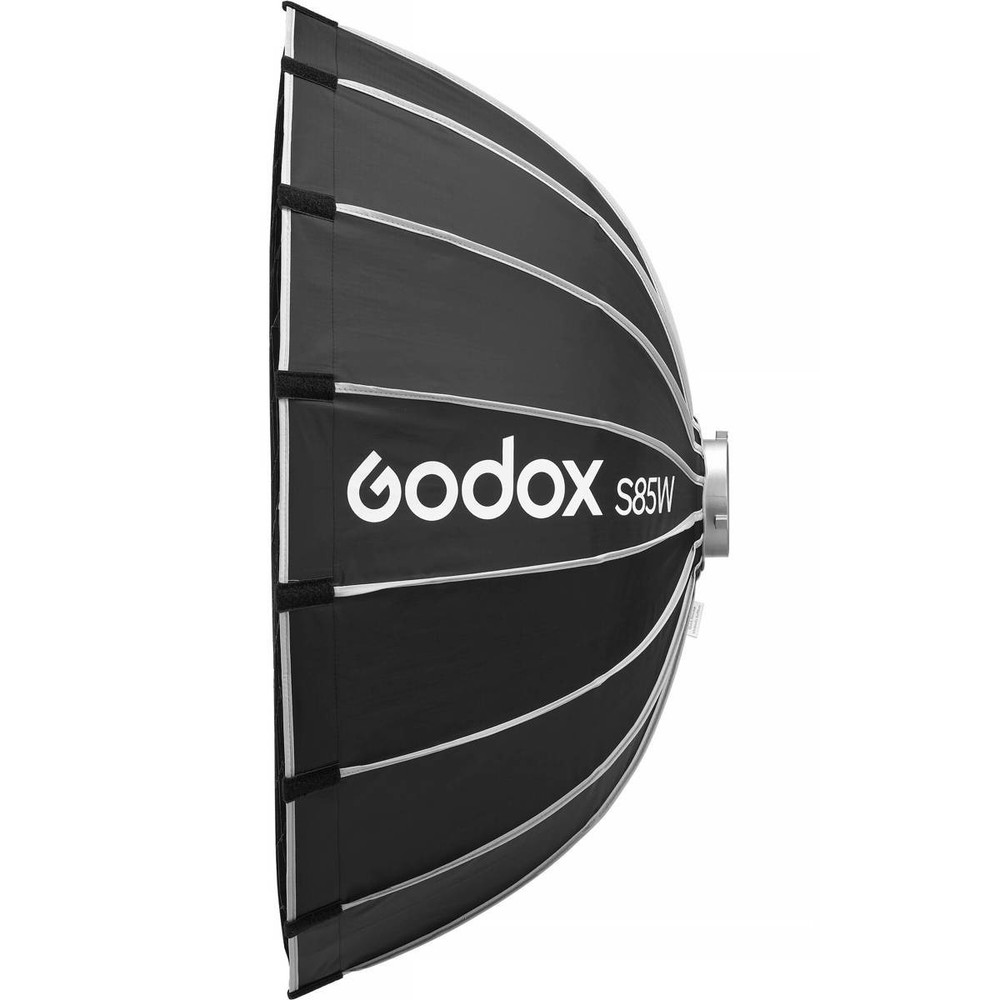 Godox Bowens Mount Quick Release Umbrella Softbox (Black/White, 33.5")