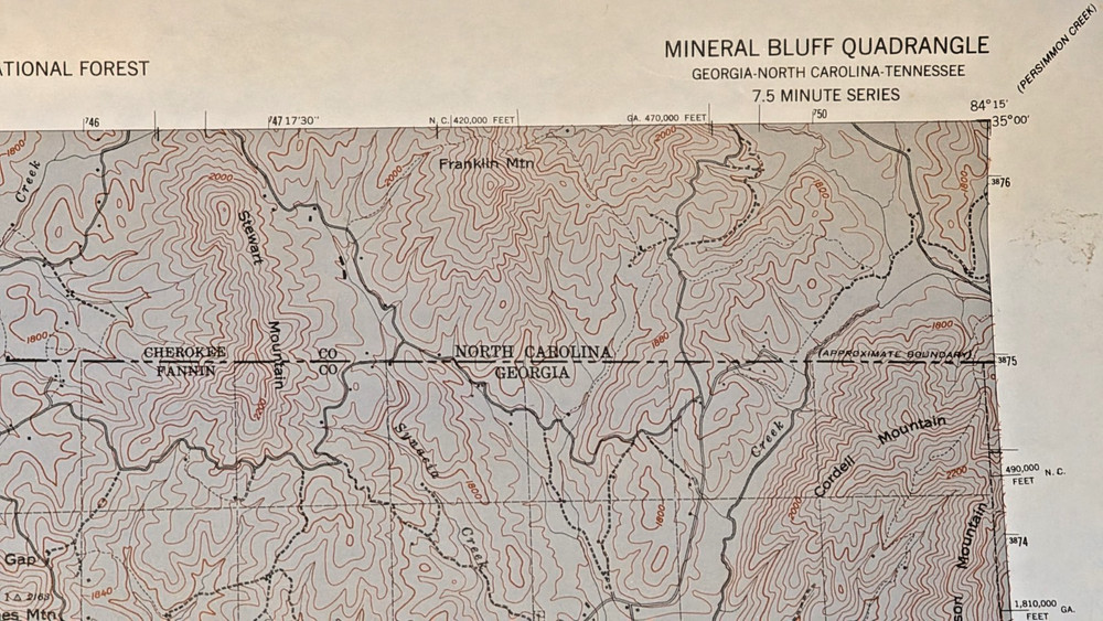 Vintage Topographic Maps