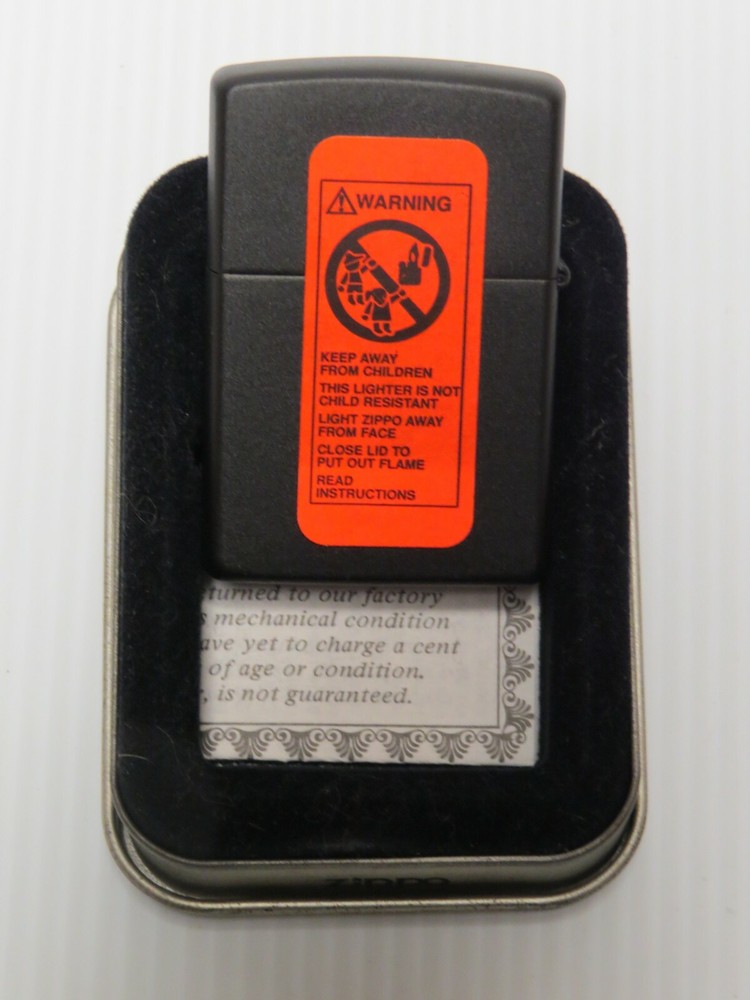 KISS PETER CRISS ZIPPO LIGHTER UNUSED IN BOX