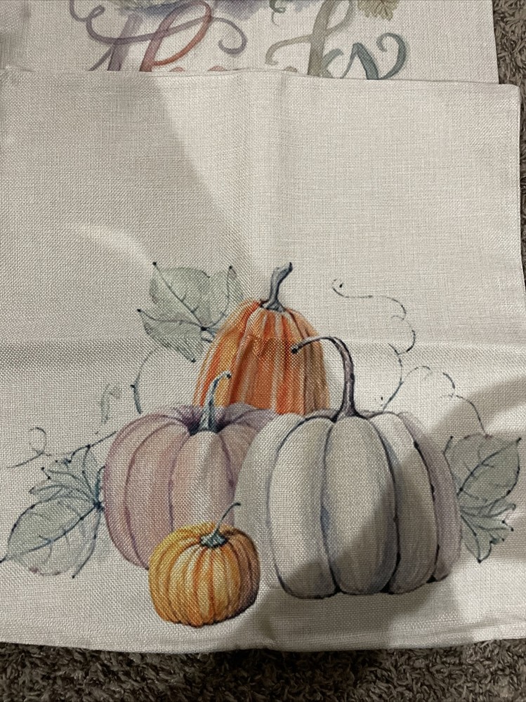4 Pack Pumpkin Throw Pillow Covers 18 X 18 Inch