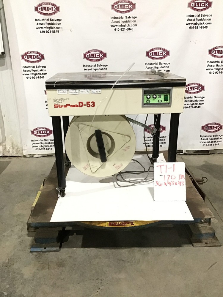 StraPack D-53 Semi Automatic Strapping Machine