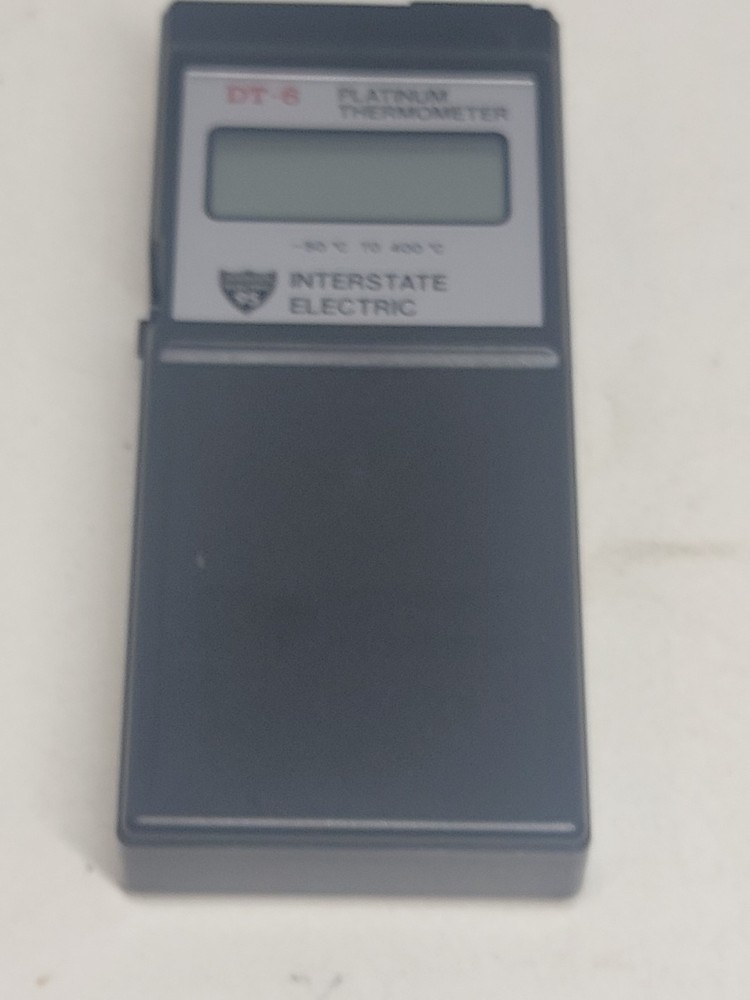 Platinum Digital Thermometer, Interstate Electric Model DT-6