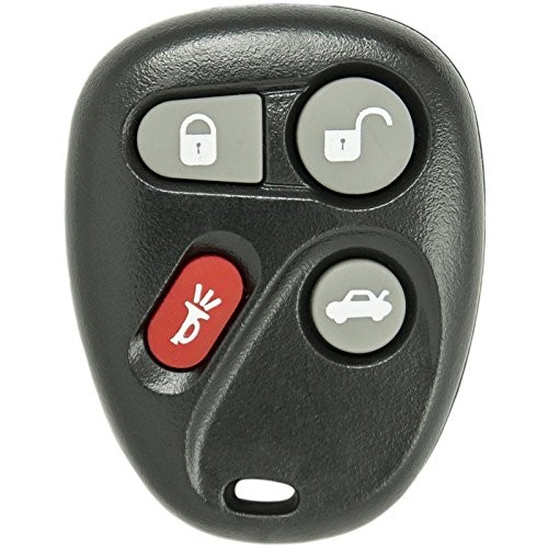 Replacement for New Keyless Entry 4 Button Remote Car Key Fob for Select