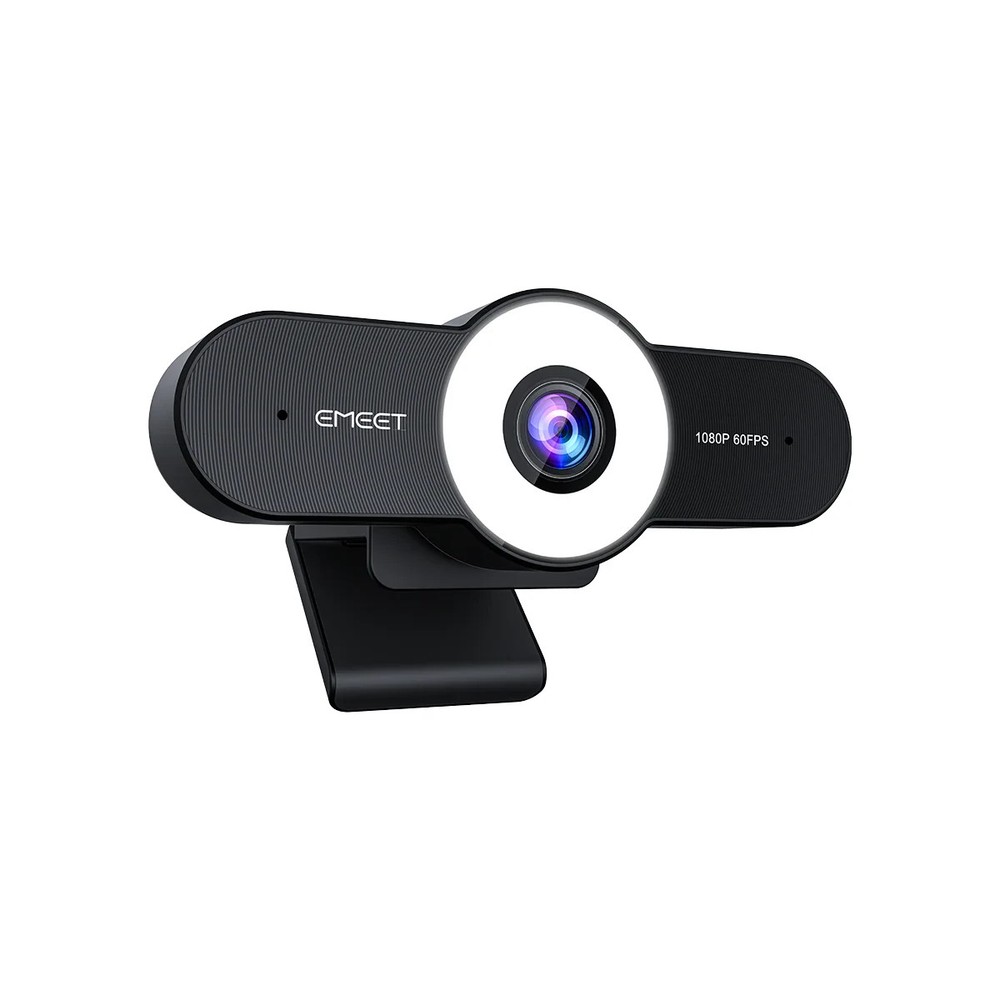 EMEET C970L Streaming Camera1 080P 60FPS Webcam with Microphone Light