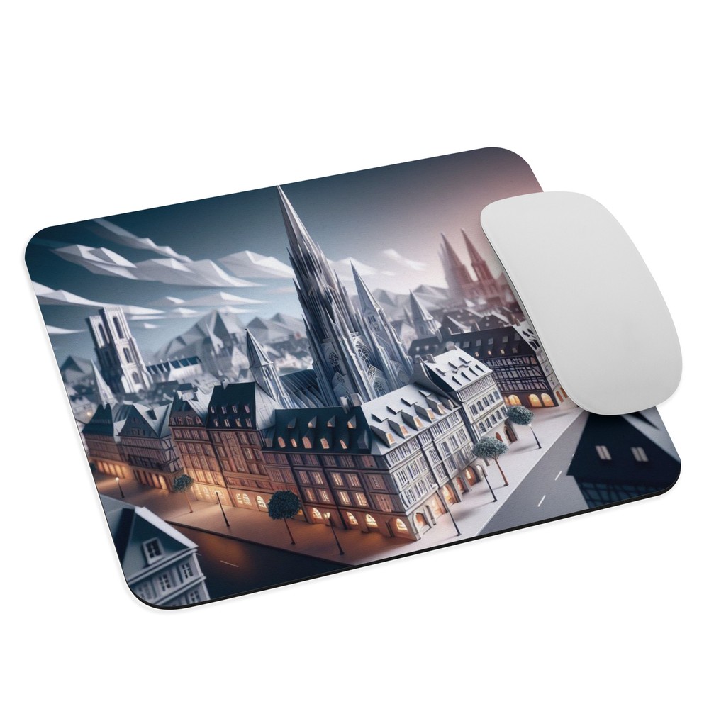 Mouse pad origami Strasbourg
