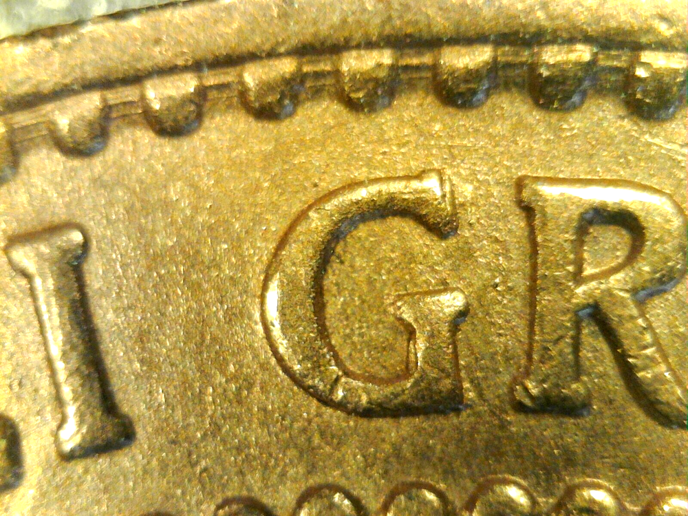 1908 Canada Large Cent Circ. BN Die-Crack Re-Punched Errors King Edward VII
