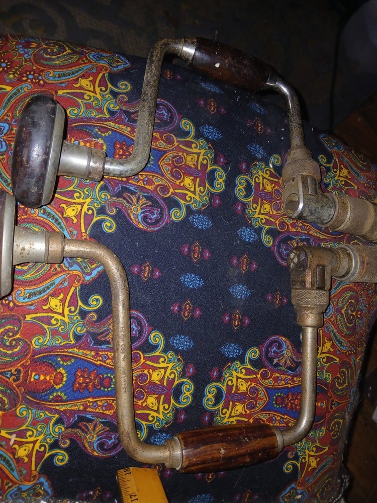 VINTAGE DRILL AUGERS STANLEY & SAMSON