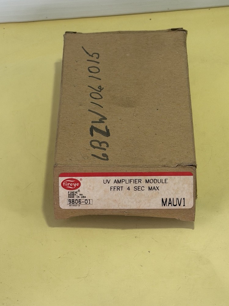 FIREYE MAUV1 AMPLIFIER MODULE USED