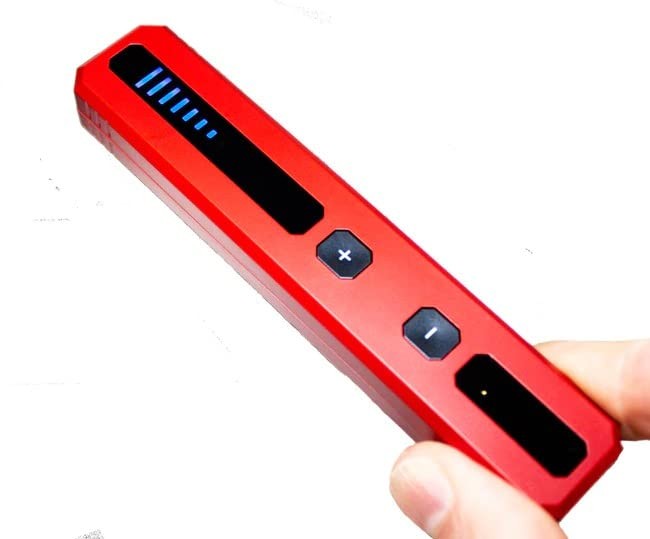 Mic-Lock Hidden Device Radio Frequency Finder - Detector, Red