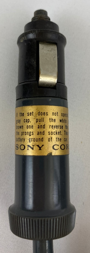 Sony DCC-2400B Car Battery Cord with Stabilizer