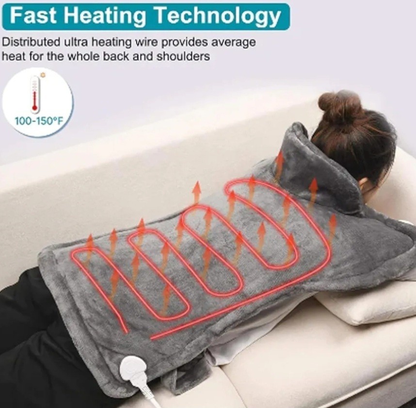 Shoulder,back And Neck Heating Pad