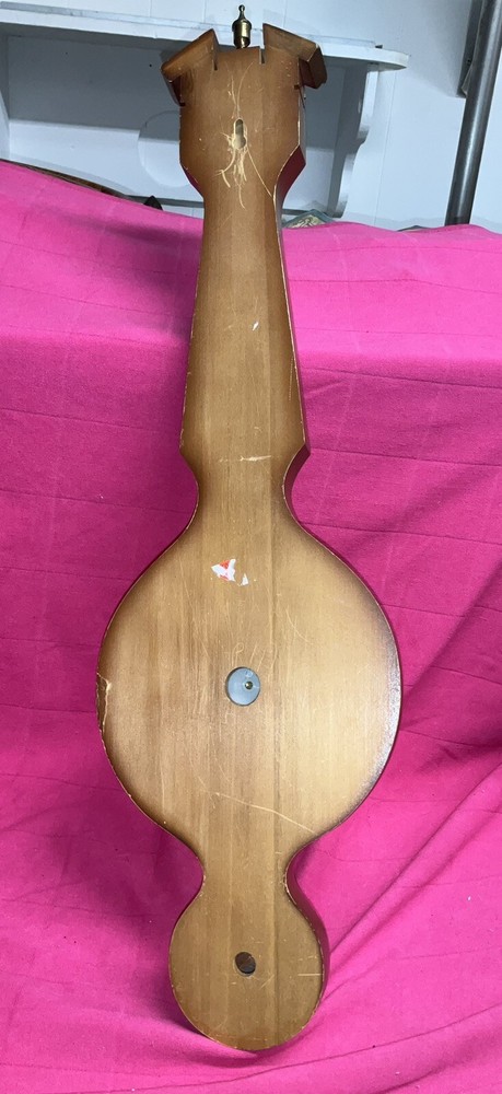 Vintage Jason Barometer Thermometer Humidity Hygrometer Solid Wood Brass