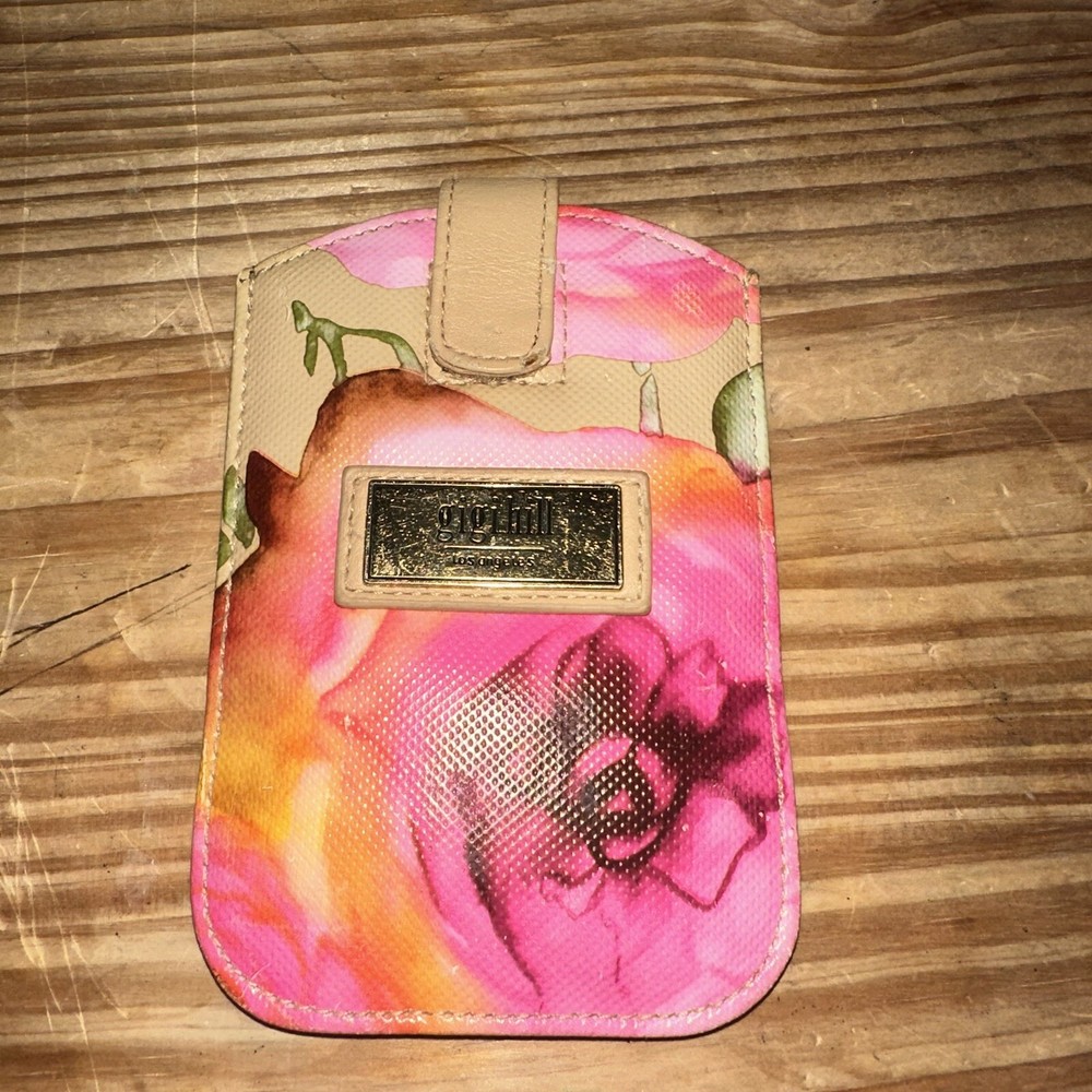Boho Botanical Tech Wristlet Padded Electronics Clutch Travel Essentials