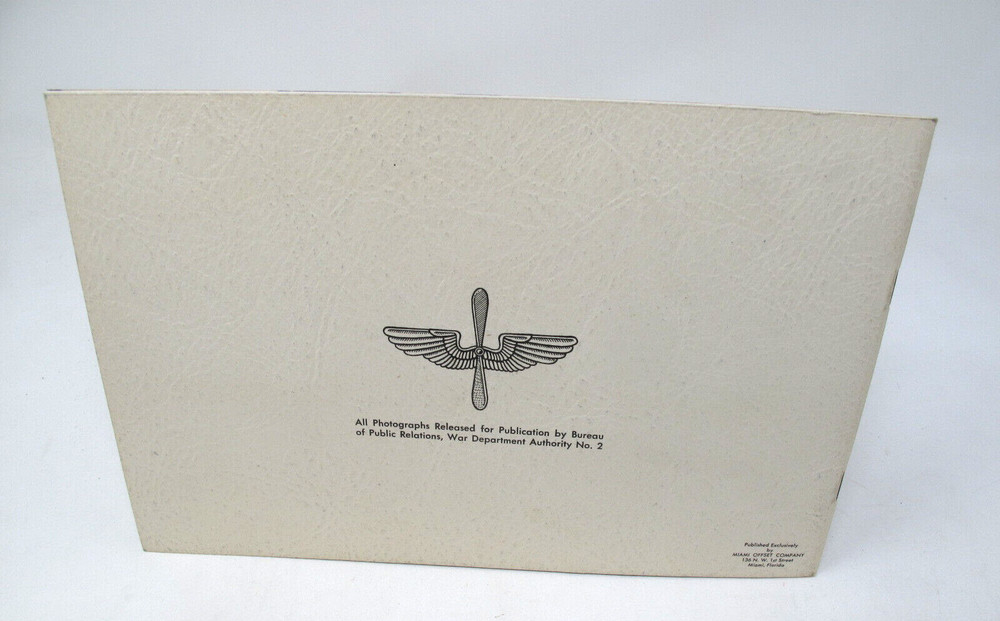 1943 Army Air Forces Technical Training Command Miami Area Florida Beach Booklet