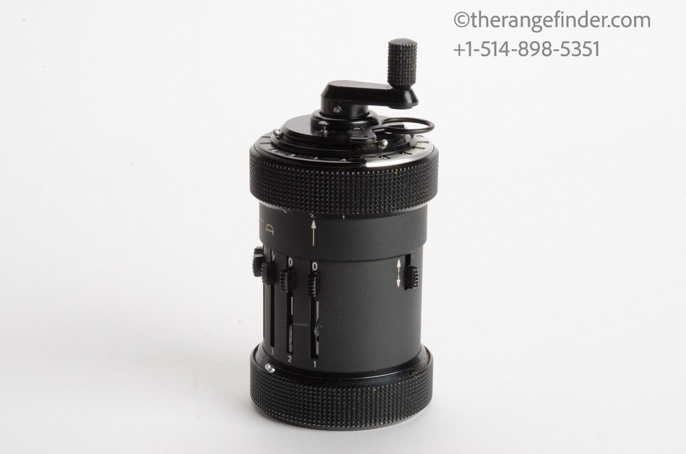 Curta Type 1 Mechanical Calculator (1962) w/case