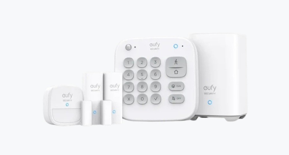 Eufy Security 5-Piece Home Alarm Kit  Home Security System Keypad Motion Sensor
