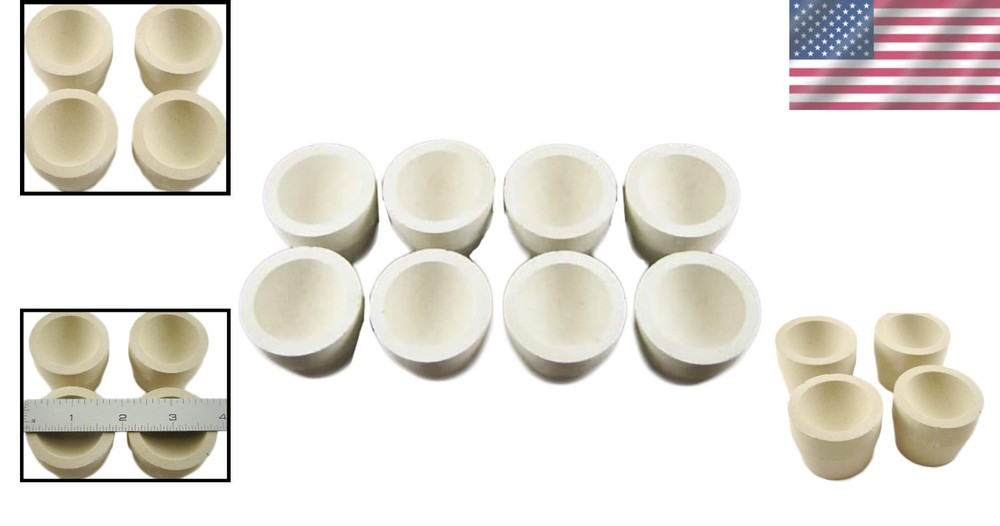 8AM Mabor Cupel Set - 1-3/4" Gold Refining
