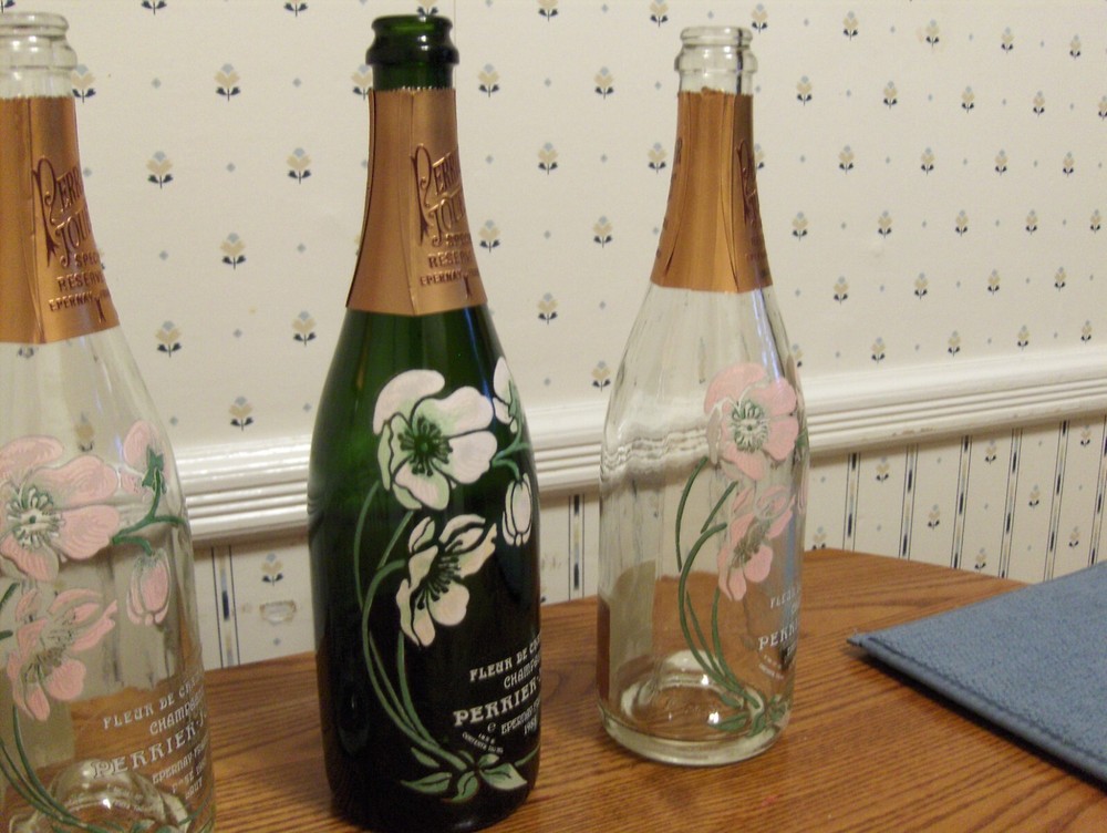 PERRIER JOUET CHAMPAGNE BOTTLES