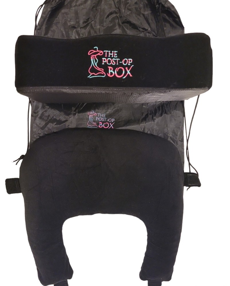 BBL Pillow Set with Back Support - Color: Black - Condition: New 