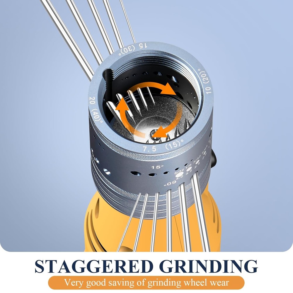 Tungsten Electrode Sharpener Grinder Head,Tungsten Sharpener for Tig Welding wit