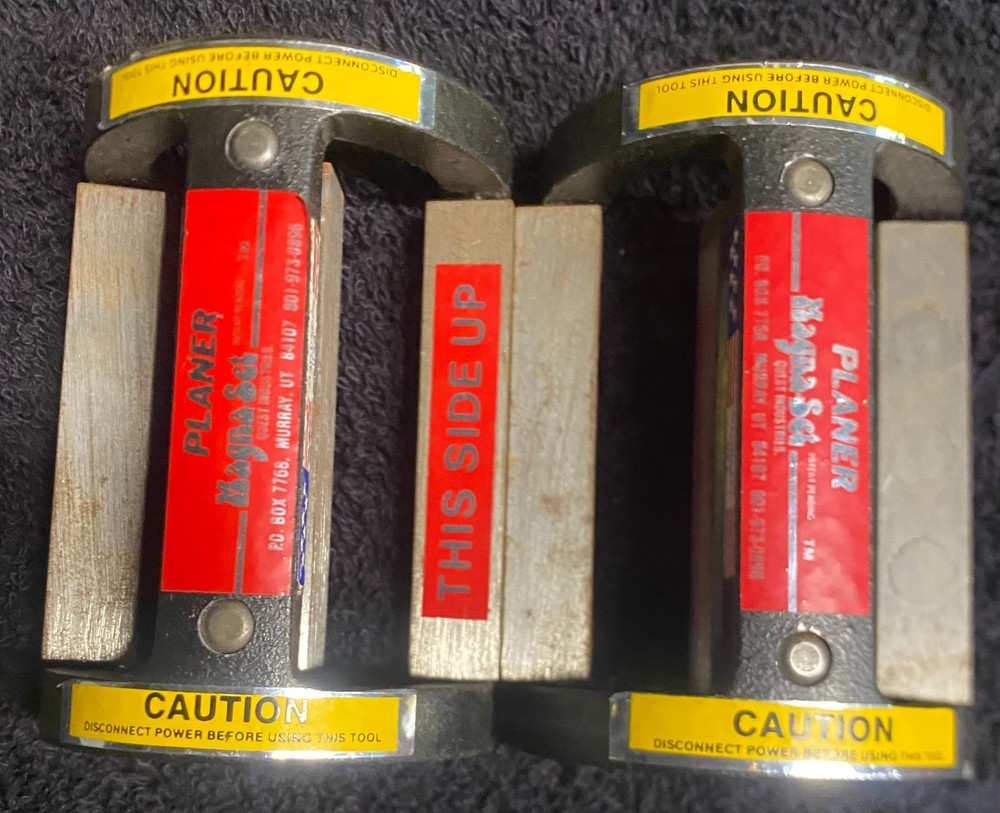 Magna-Set planer knife setting jig