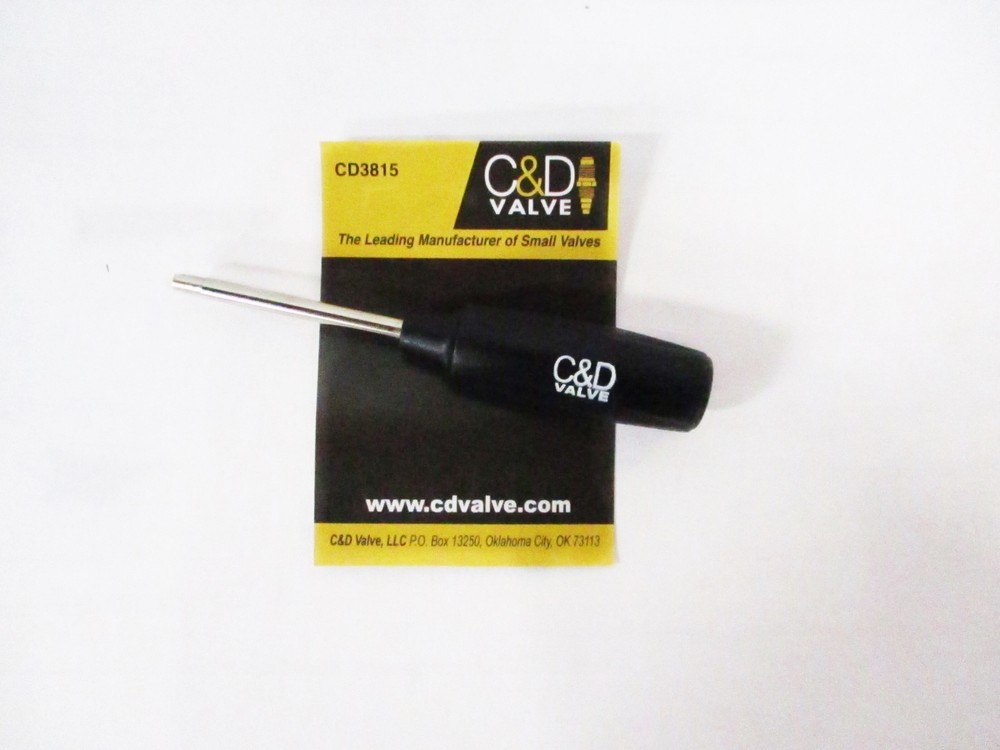 C&D Valve Core Removal  Installer Torque Driver Tool CD3815