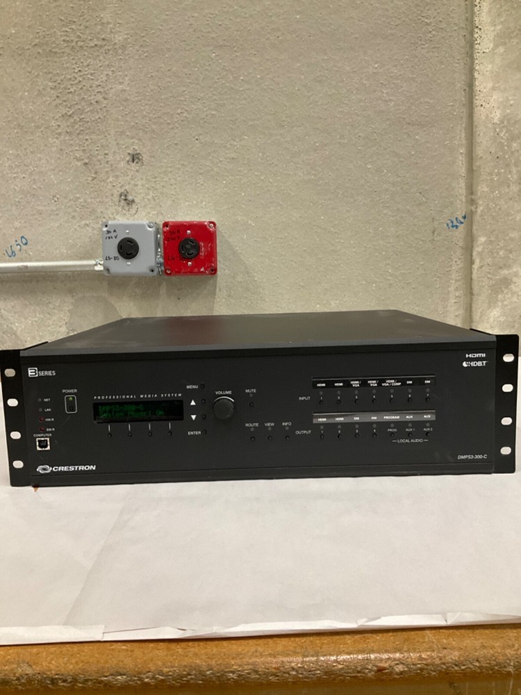 Crestron DMPS3-300-C 3-Series DigitalMedia Presentation System 300