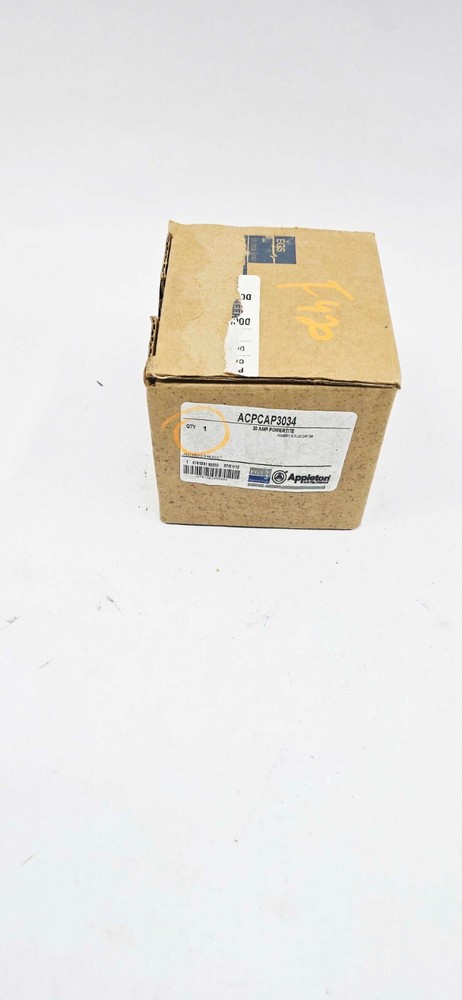 Appleton ACPCAP3034 Powertite Plug Cap 30 AMP