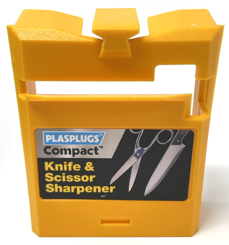 Plasplugs Compact Sharpener Power Unit for Knife & Scissors | Top Cond | Tested!