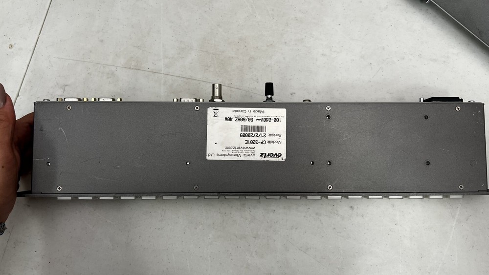 EVERTZ QUARTZ CP-3201E