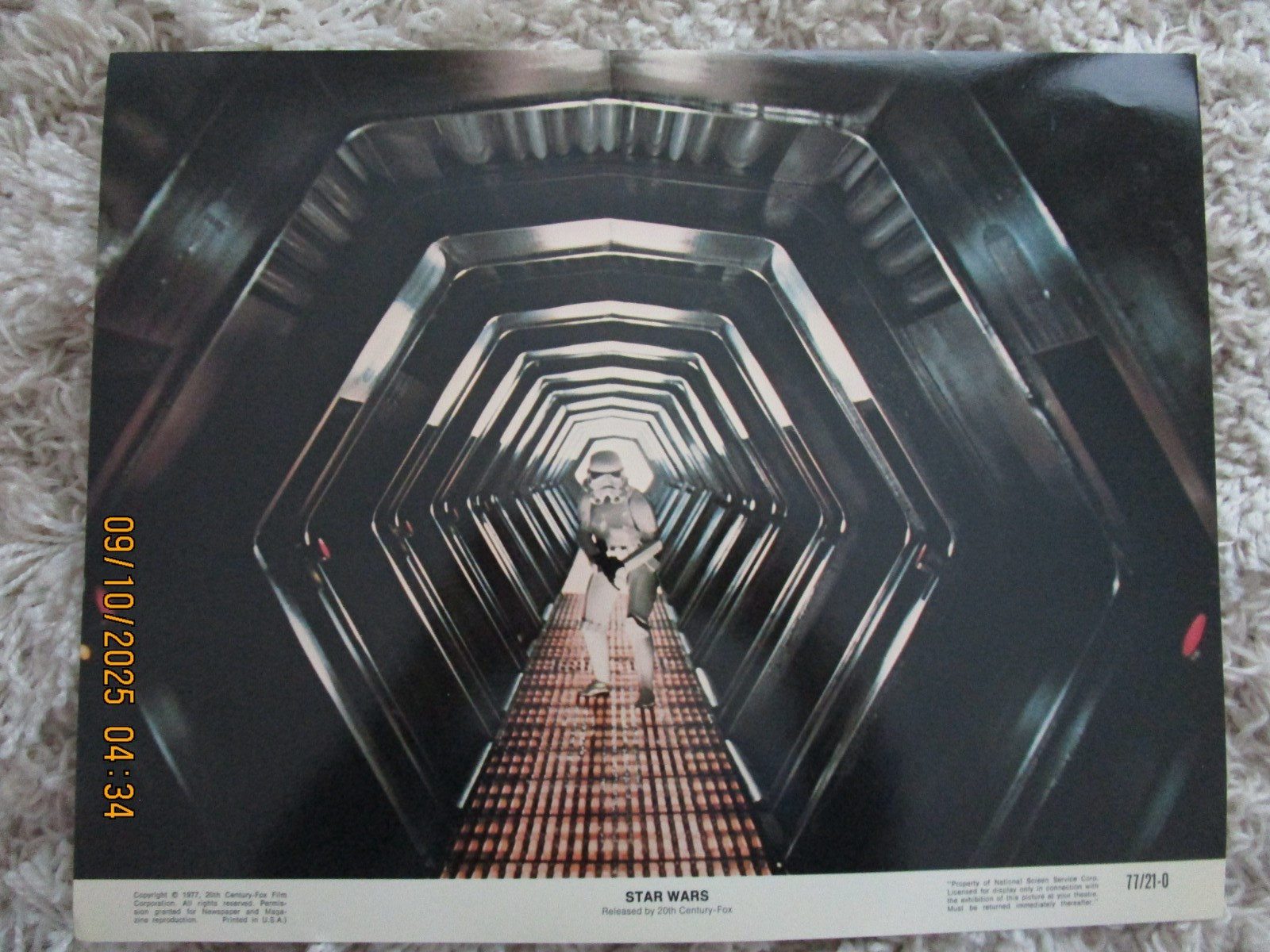 Vintage Original 1977 Star Wars Movie Lobby Card Set 77/21-0 Lot of 8 11x14