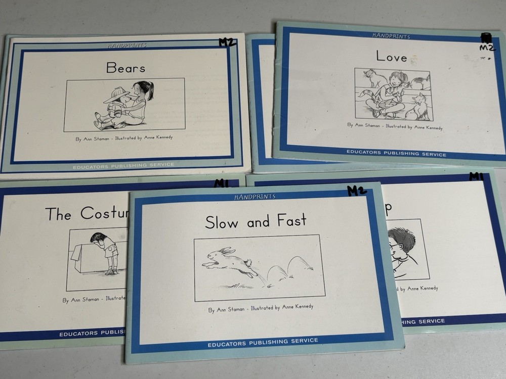 LOT 7 Handprints an Early Reading Program by Ann Staman A2 A3 A & B Level EPS